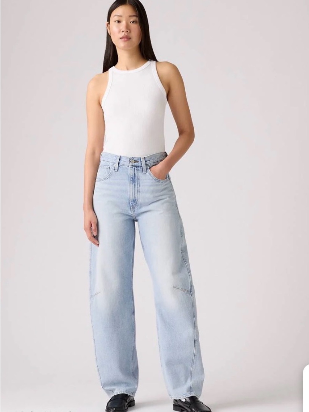 Levi’s Cinch Barrel Abraided Art 27x31 NWT Yellowjackets TV Wardrobe